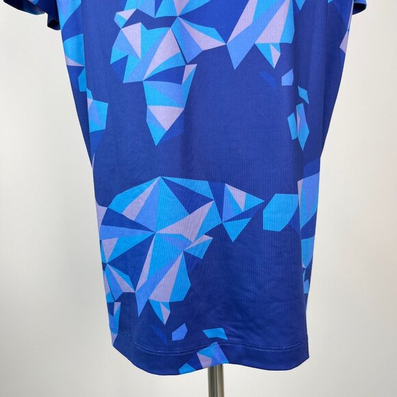 NWT Redvanly Polo Shirt Mens Geometric Bond Performance Golf Active Tech M - Picture 6 of 12